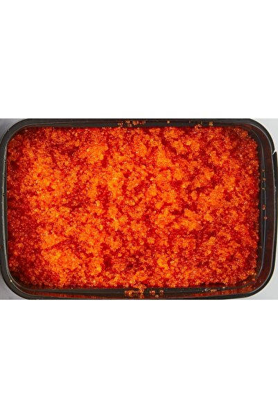 DLA SU ÜRÜNLERİ Turuncu Tobiko Uçan Balık Yumurtası 500gr Paket