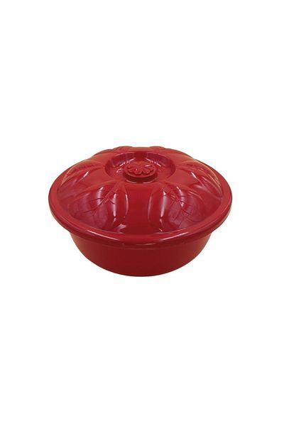 ASUDE Asd082 Clover Dough Basin 8Lt No2 - Red-50