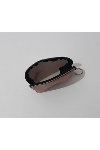renkli çiçekler Mini Wallet Zippered Single Compartment Women's Wallet
