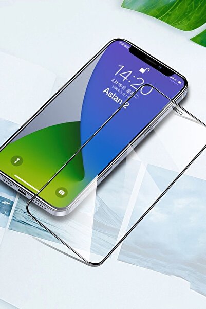 ucuzmi bulvar telefon Iphone 14promax Aslan 2 Ön Panel Cam Ekran Koruyucu Kır...