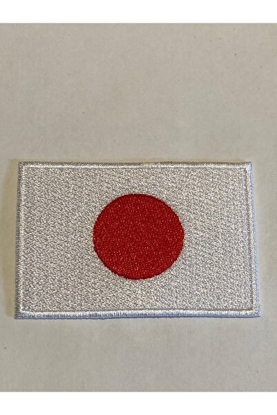 StüdyoÜmitTişört Japonya-japan Flag Patch-peç,arma,kot Yaması
