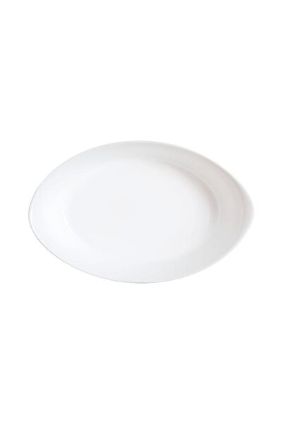 Luminarc Trianon Oval Oven Container White 21x13 Cm Pasta Pastry Tray Cake Mold Microwave Container Serving Container