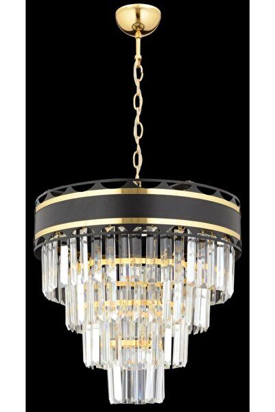 DabHome Klasik Model Taşlı Yemek Masası Avizesi 40cm