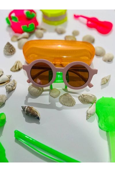 STAOOM UV Protection Children's Sunglasses and Glasses Box Rose Gold