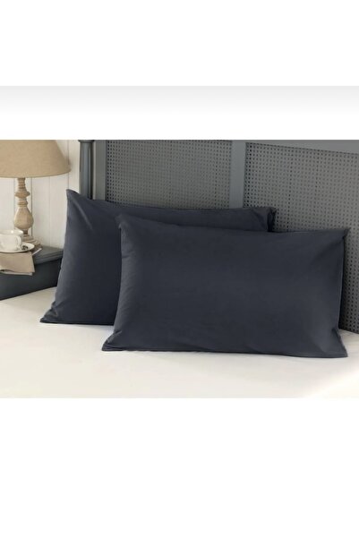 çeyizline Μαύρο Χρώμα (2 ΤΕΜ) Μαξιλαροθήκη Μέγεθος 50x70 (ΜΕ ΚΑΛΥΜΜΑ)