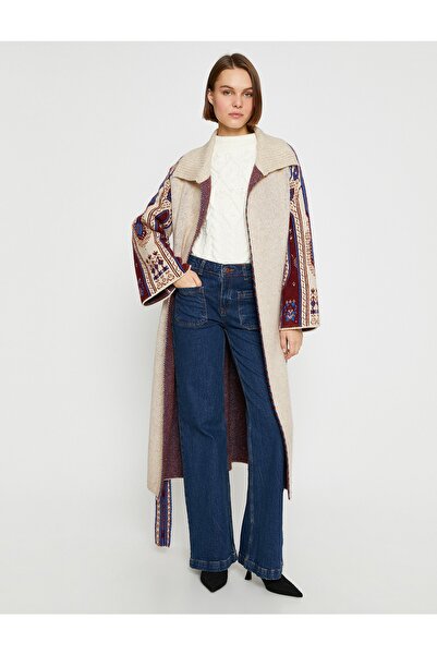 Koton Široké džínové kalhoty s kapsami