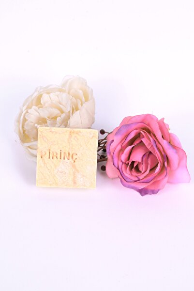 Şık Kalıp صابون أرز طبيعي 100% مصنوع يدويًا قطعة واحدة