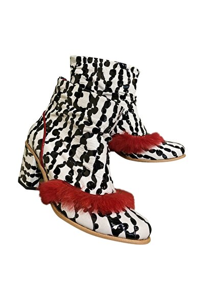 BESTE CERCİS Alice ( Hakiki Deri & Kösele Taban, El Yapımı Bot)