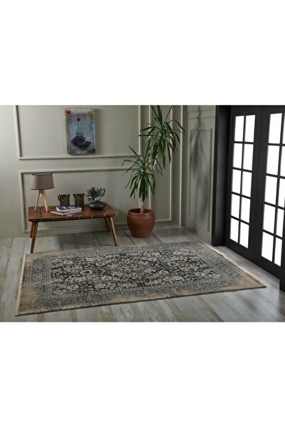 GÜMÜŞSUYU Ecocycle 11579 Kahverengi Antitoz Polyester Salon Halıları