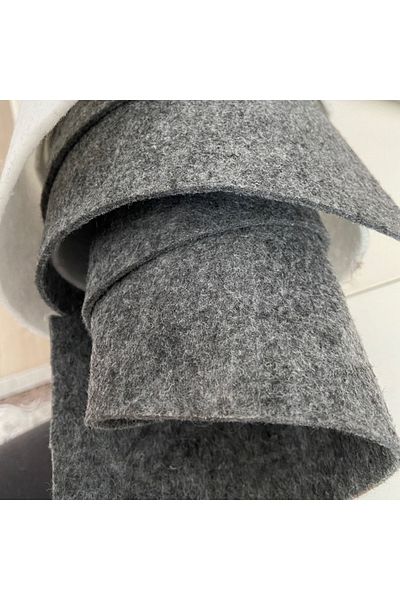Akteks Felt Fabric Gray (100cm Width)