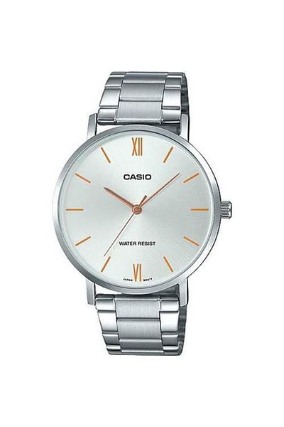 Casio Casio Mtp-Vt01D - Original Fabrication, 20mm Straight Input Steel Watch Band