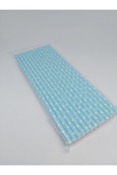 GÜVENEVİ شفاطات ورقية منقطة، عبوة واحدة تحتوي على 25 قطعة