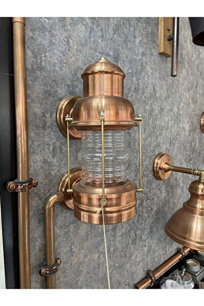 FLAŞ SPOT Elize Küçük Gemici Ham Bakır Aplik