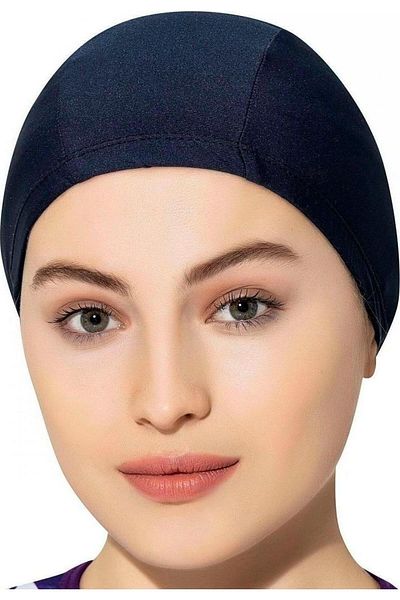Swana حوض سباحة من القماش الليكرا وقبعة بحر
