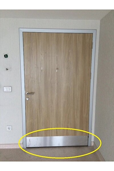 HTM Yapı 2 Adet - Kapı Altı Koruması Beyaz - Alaminyum