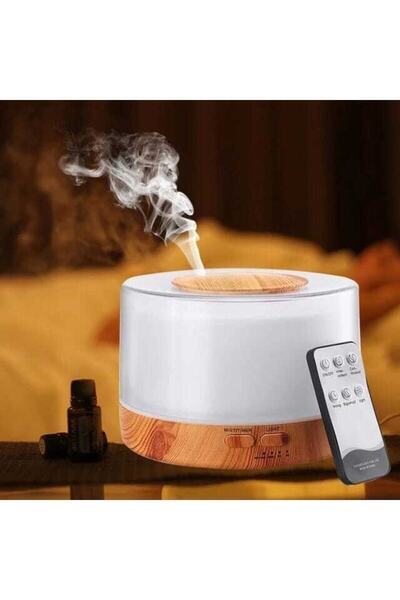 Sarftech Hava Nemlendirici 7 Led Işıklı Aromatik Oda Kokusu Hava 500 Ml Aroma...