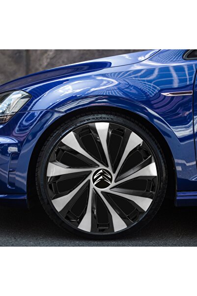 Genel Markalar Citroen C3 16 Inç Uyumlu Jant Kapağı 4'lü Takım Gri 1416