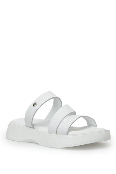 Nine West Sren 3fx White Women's Slippers