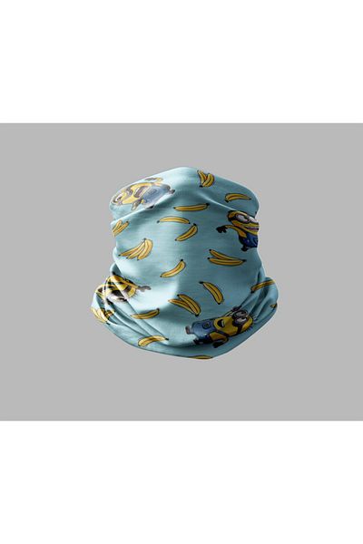 Buffalo Kids Designed Biker Multi-Purpose Outdoor Neck Collar Unisex Bandana
