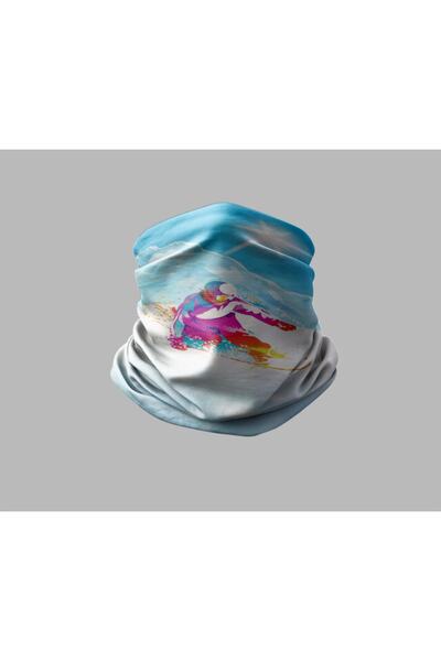 Buffalo Ski & Mountain Designed Biker Multi-Purpose Outdoor Neck Collar Unise...