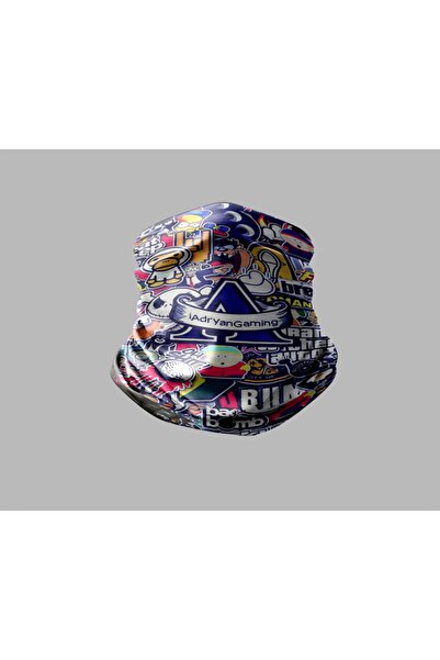 Buffalo Mixed Multi-Pattern Design Biker Multi-Purpose Outdoor Neck Collar Un...