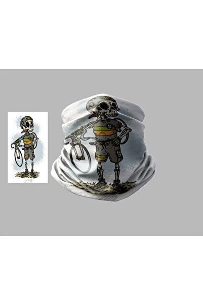 Buffalo Bicycle Designed Biker Multi-Purpose Outdoor Neck Collar Unisex Bandana