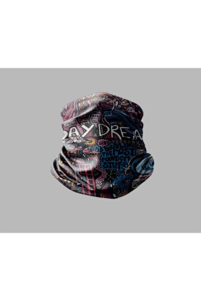 Buffalo Bandană unisex pentru gât pentru exterior, cu design mixt cu mai mult...