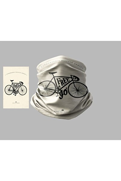 Buffalo Bicycle Designed Biker Multi-Purpose Outdoor Neck Collar Unisex Bandana