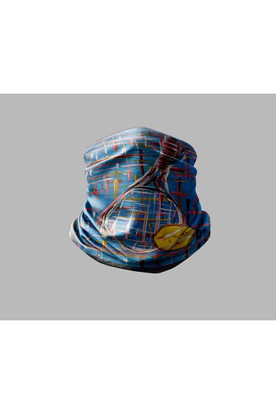 Buffalo Tennis Designed Biker Multi-Purpose Outdoor Neck Collar Unisex Bandana