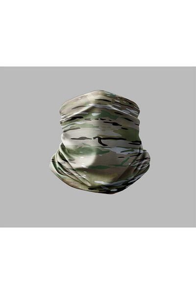 Buffalo Camouflage Design Biker Multi-Purpose Outdoor Neck Collar Unisex Bandana