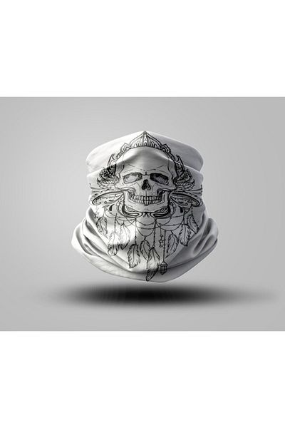 Buffalo Biker Multi-Purpose Outdoor Neck Collar Unisex Bandana