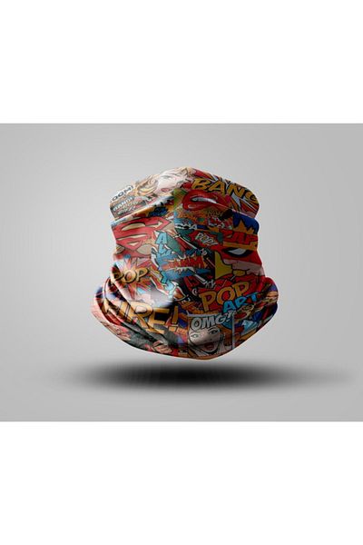 Buffalo Biker Multi-Purpose Outdoor Neck Collar Unisex Bandana