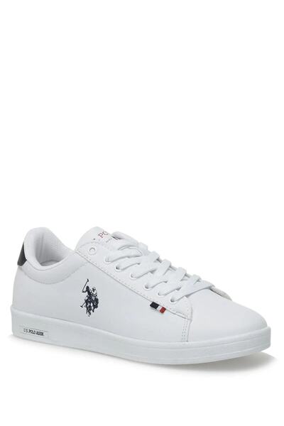U.S. Polo Assn. Pantofi sport unisex de culoare albă Franco Gsn