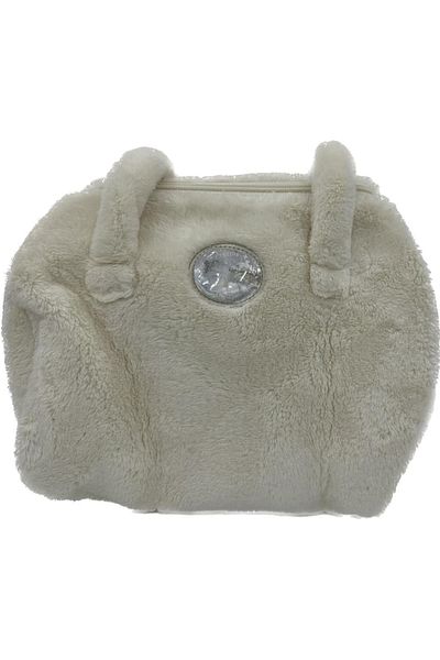 NİCİ Handbag White Plush Nh25978