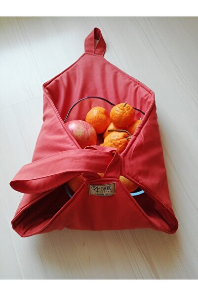 IŞIK Glass Tray Pot Carrying Bag Tile