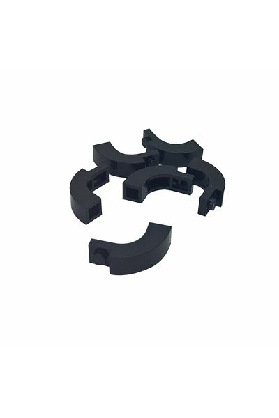 LEGO Original Custom Accessory Creator Arch 1 X 3 X 2 Curved Curved Belt Black 4 Pieces Will Be Sent