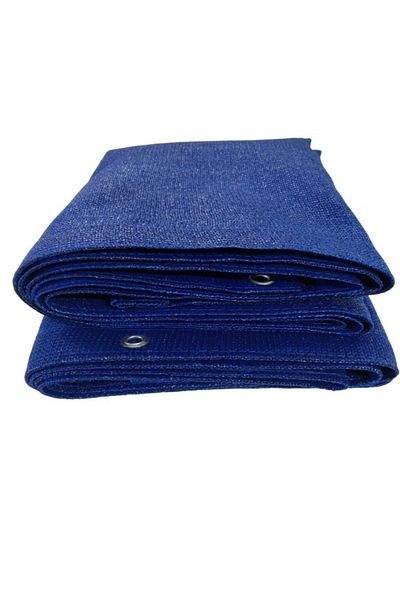 saran branda Balcony Iron Curtain Railing Curtain Blue (length X Width) Height 80 Cm Tarpaulin