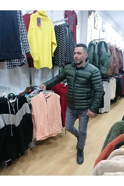 NUR TEKSTİL Erkek Şişme Mont Haki