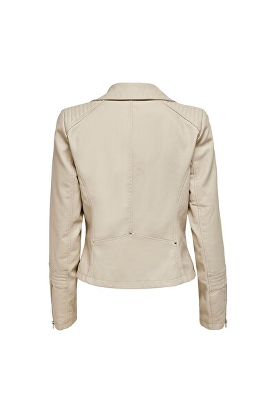 ONLY Γυναικείο κρεμ μπουφάν Gemma - 15153079-slg