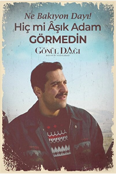 Hayat Poster Gönül Dağı Ce se întâmplă unchi Retro Poster din lemn