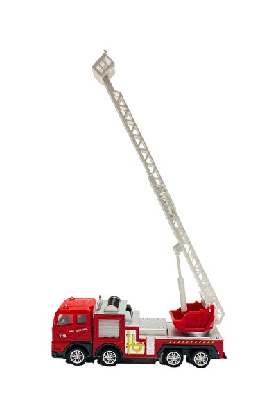 tmtoysandmore Itfaiye Oyuncak Model Uzayan Merdivenli 26 Cm Itfaye