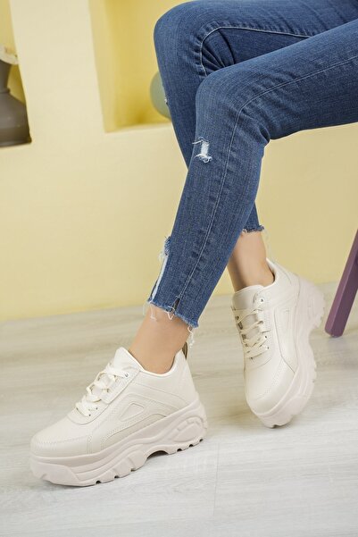 Sicilia Outdoors حذاء رياضي نسائي أنيق ذو نعل عالٍ