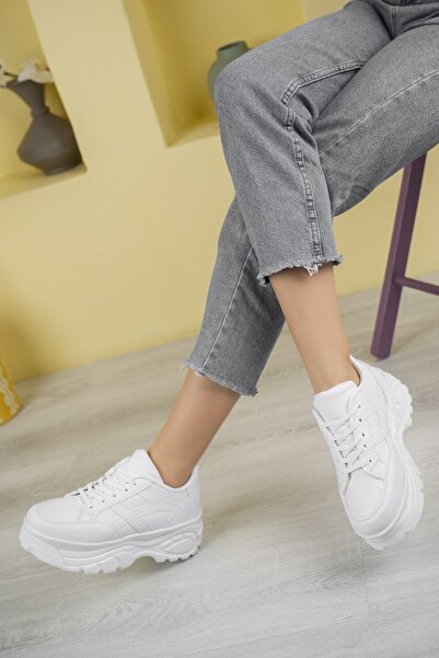 Sicilia Outdoors حذاء رياضي نسائي أنيق ذو نعل عالٍ