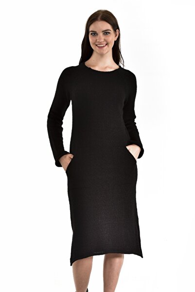 Sheilar Рокля от мохер с джобове