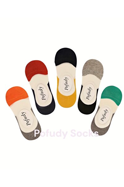 footmania Set of 5 Unisex Colorful Summer Sports Ballerina Socks