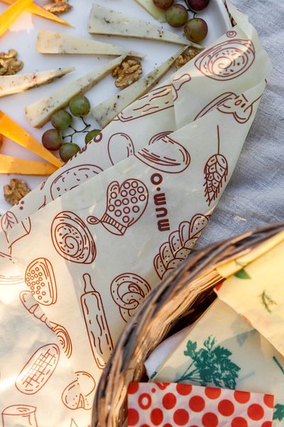 MUMO Dating Set - Vegetable Waxed Food Storage Fabric - Vegan Content