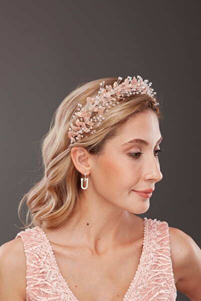 Simay Aksesuar Gelin Saç Aksesuarı,gelin Tacı,kına Nişan Düğün Tacı,kına Geli...