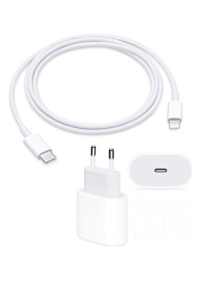OBRAX Apple Iphone 12 Uyumlu Orjinal Şarj Aleti Cihazı + Usb Kablosu