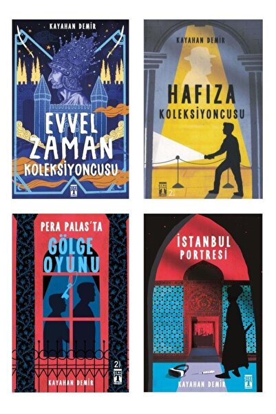 Timaş Yayınları Kayahan Demir Seti 4 Kitap (hafıza Koleksiyoncusu + Pera Pala...