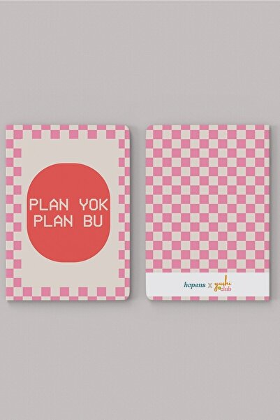 Namgo A5 Notebook No Plan Plan This (50 Sheets)